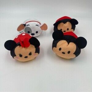 Disney Tsum Tsum Series 2 Mickey - Minnie - 101 Dalmatians Bundle